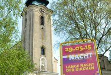 Auch in diesem Jahr wartet die Lange Nacht der Kirchen wieder mit einem vielfältigen Programm auf. In mehr als 740 Kirchen werden österreichweit über 3000 Programmpunkte angeboten.(Foto: Markus Göstl)