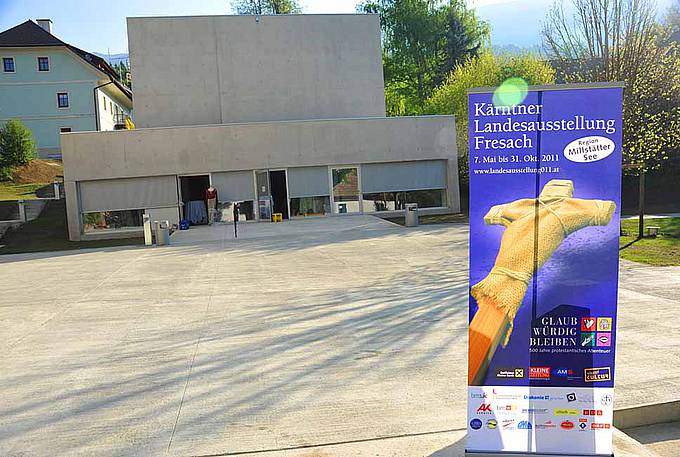Von 7. Mai bis 31. Oktober wird die Kärntner Landesausstellung "Glaubwürdig bleiben - 500 Jahre protestantisches Abenteuer" in Fresach gezeigt.
