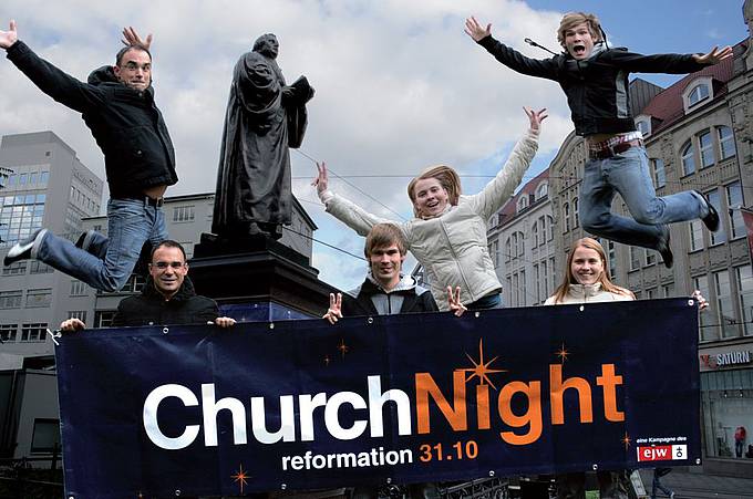 "ChurchNight" verbindet Fantasie mit elementarem Glaubenszeugnis. (Foto: ChurchNight/EJW)