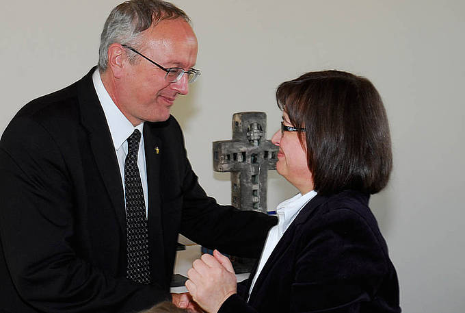 Gemeinsam mit Superintendentin Luise Müller visitiert Bischof Michael Bünker die Superintendenz Salzburg-Tirol.