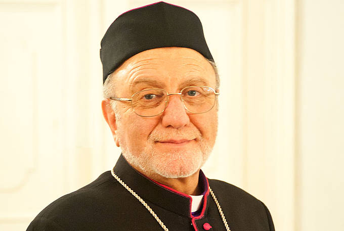 Der syrisch-orthodoxe Bischofsvikar Emanuel Aydin