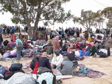 Die Diakonie Katastrophenhilfe kümmert sich um die Flüchtlinge aus Libyen. Foto: Mohamed Ali Mhenni (wikimedia)