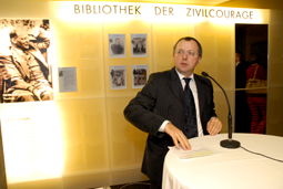 Johann Berger, Mitinitiator der Linzer Bibliothek der Zivilcourage