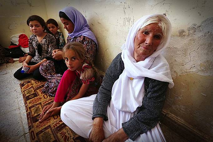 Flüchtlinge aus dem Irak brauchen dringend Hilfe. Foto: Diakonie Katastrophenhilfe/Reach