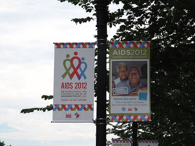 Unter dem Motto "Das Blatt gemeinsam wenden" fand die 19. Internationale Aids-Konferenz Ende Juli statt. Foto: E. Pausz