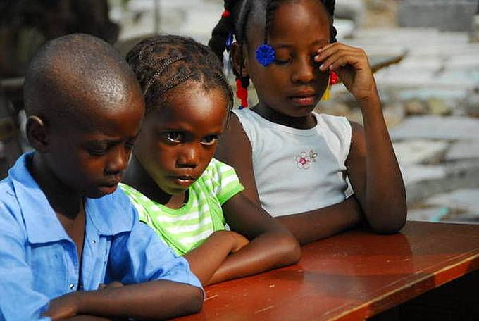 Insgesamt 10.000 Euro wollen Grunicke und Meingassner für die Arbeit der Kindernothilfe Österreich in Haiti erlaufen. Foto: Kindernothilfe/Dietmar Roller