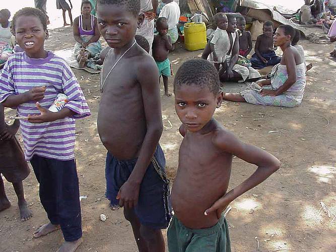 Kinder in Simbabwe