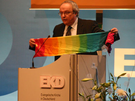 Michael Bünker auf der EKD-Synode. Foto: EKD