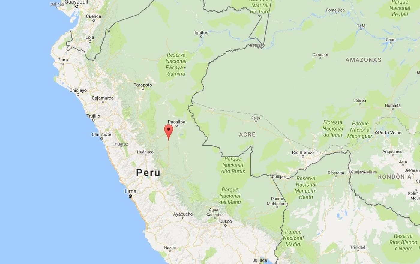 Das Klimaphänomen El Niño sorgte in Peru für heftige Überschwemmungen mit zahlreichen Todesopfern. (Foto: Google Maps)