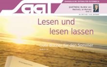 Lektüre für den Sommer, Gustav-Adolf-Feste und die Lange Nacht der Kirchen sind die Themen der aktuellen SAAT. Foto: epv