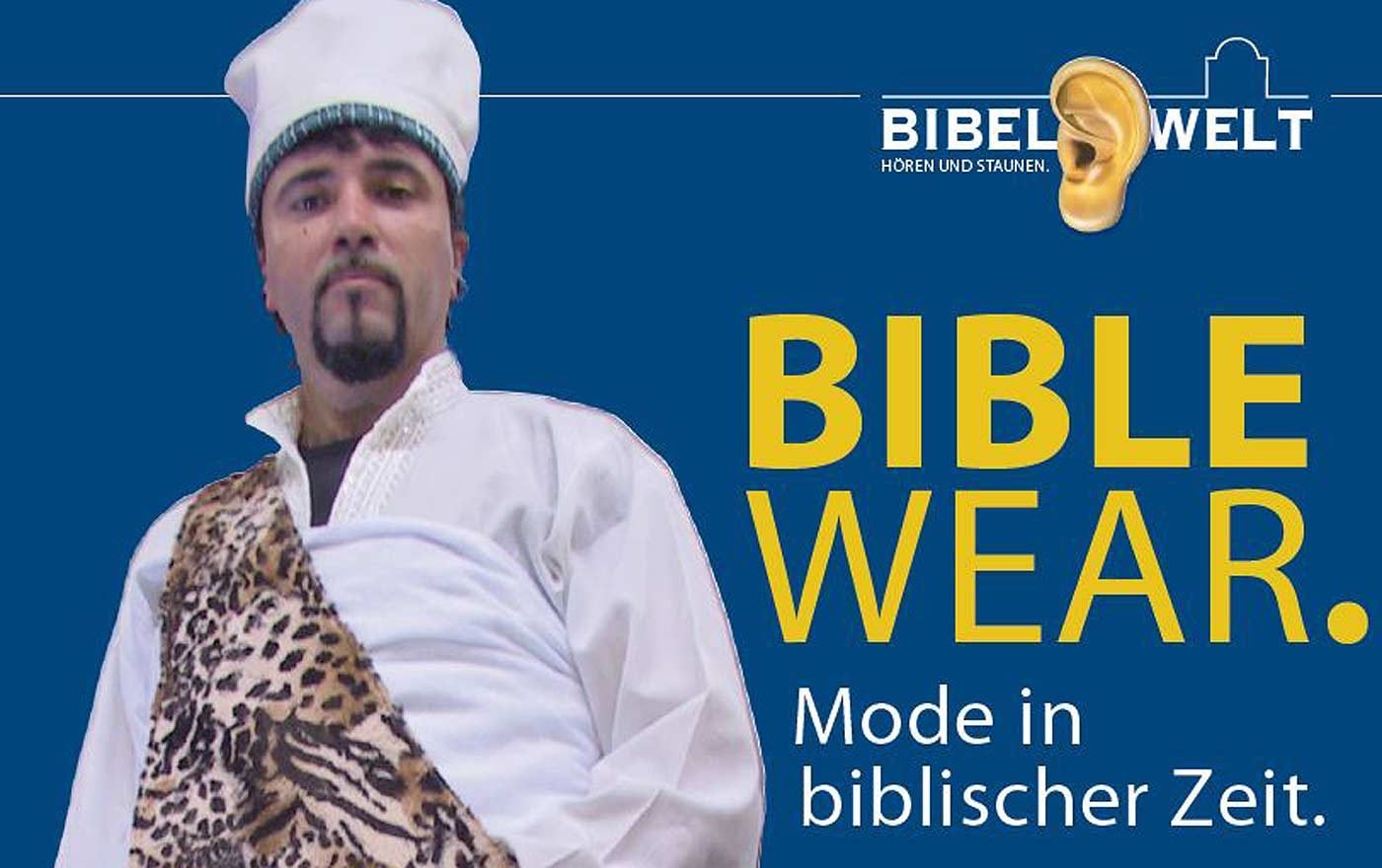 Mode aus biblischer Zeit präsentiert die Salzburger Bibelwelt in ihrer neuen Ausstellung. Foto: Salzburger Bibelwelt