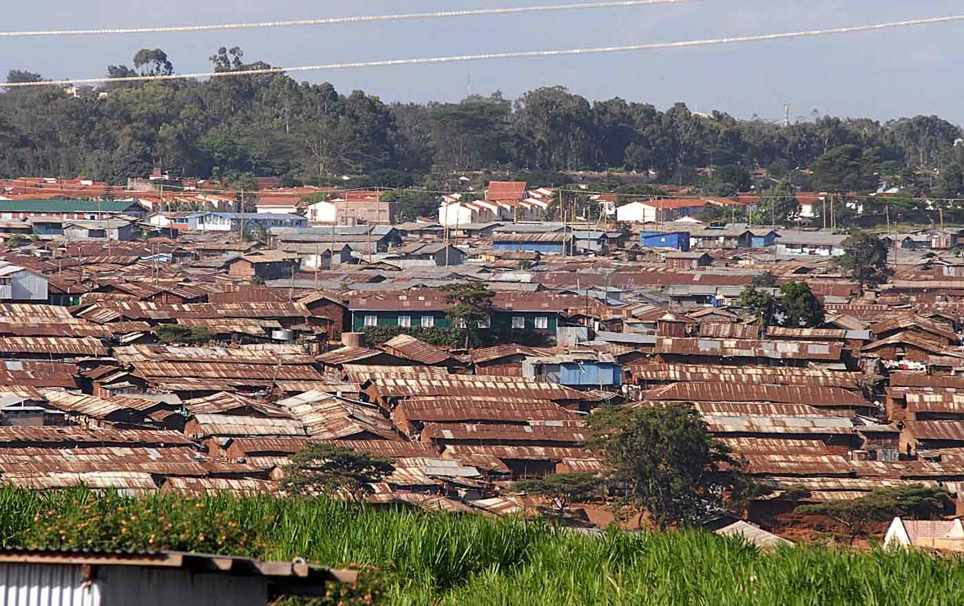 „Die Schule ist hier, mitten in Kibera, damit die Kinder lernen, dass auch im Slum etwas Gutes wachsen kann.“ Foto: wikimedia/Valter Campanato/ABr
