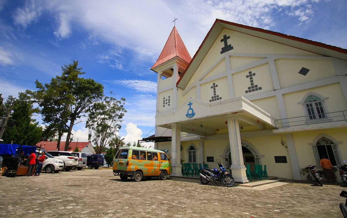 Eine Kirche auf der Insel Samosir in Indonesien, dem diesjährigen Schwerpunktland der Gebetswoche. Foto: pixabay