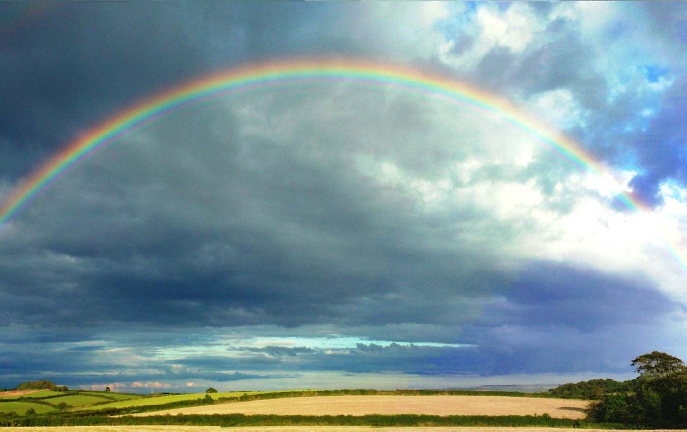 "Der Regenbogen, wann immer wir ihn sehen, ist ein doppeltes Zeichen. Er mahnt uns, auf die Erde zu achten, und er gibt Hoffnung, dass wir die Rettung der Welt vor der drohenden Klimakatastrophe noch schaffen können." Foto:: pixabay