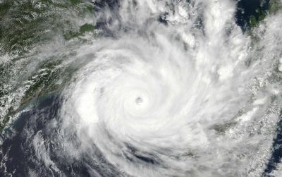 Zyklon Idai hatte Mosambik erst vor wenigen Wochen getroffen und eine Million Menschen von Nahrungshilfen abhängig gemacht. Foto: wikimedia/NASA Suomi NPP Satelite