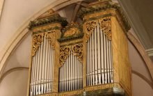 Einer der Höhepunkte der Orgelreisen: Die Lenter-Orgel in der Wiener lutherischen Stadtkirche. Foto: Lenter Orgelbau