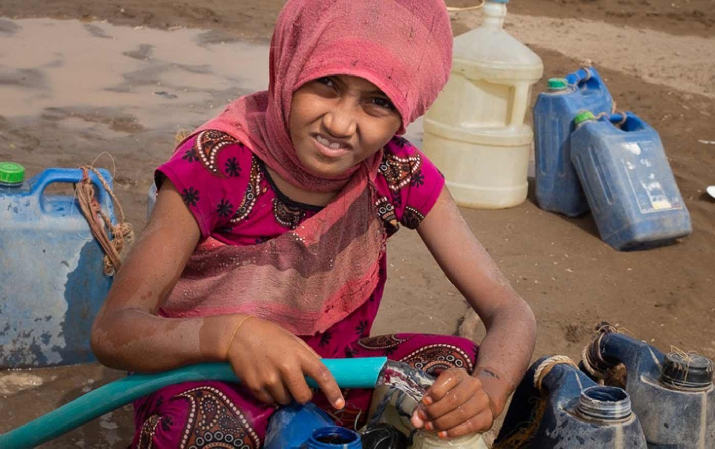 Rund zwei Millionen Kinder im Jemen sind mangelernährt. Foto: Diakonie/Wolfgang Grassmann