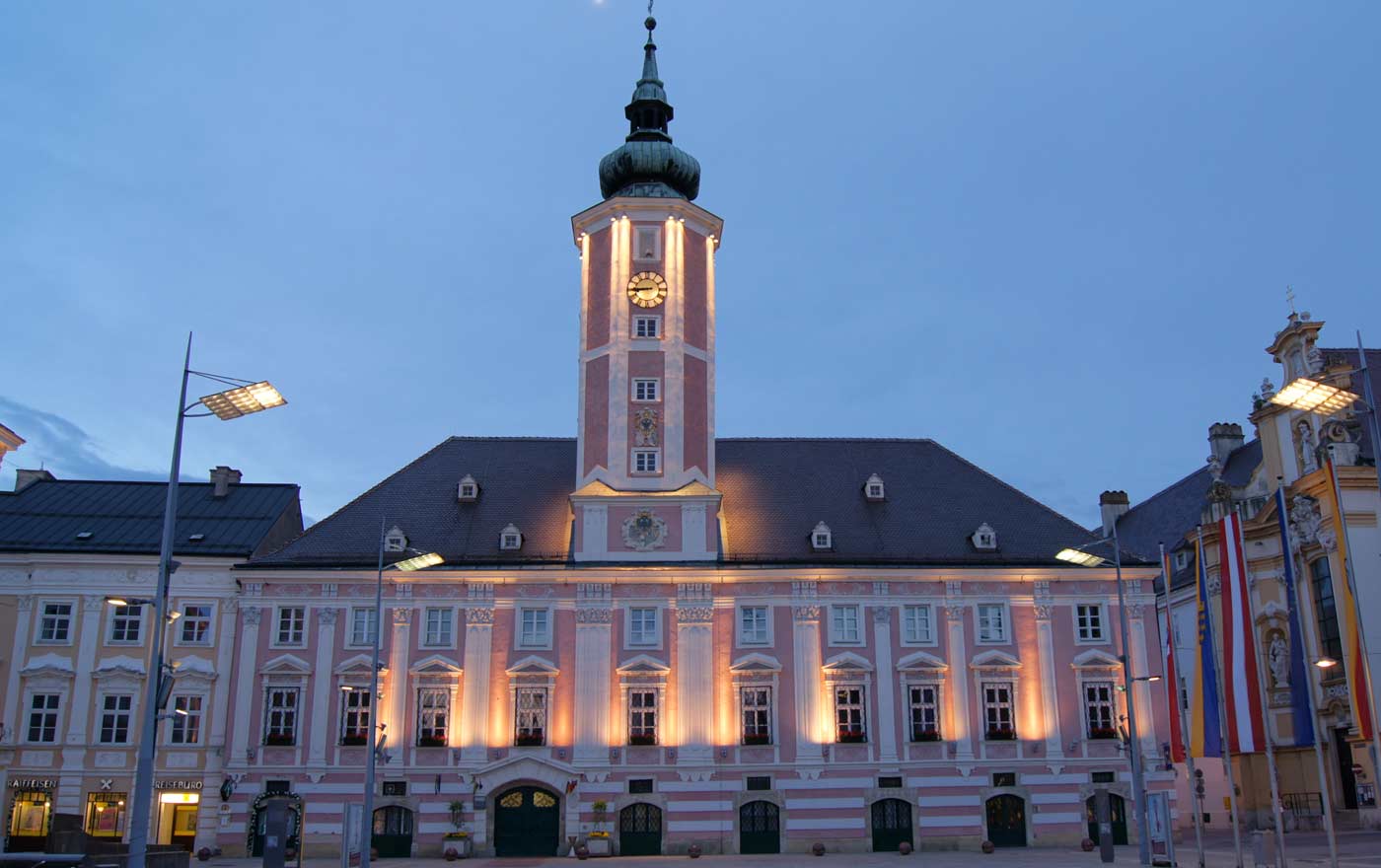 Am Freitag sind die Synodalen zu einem Empfang im St. Pöltner Rathaus geladen. Die niederösterreichische Landeshauptstadt ist seit 2017 offizielle Reformationsstadt. Foto: wikimedia/AleXXw/cc by sa 3.0