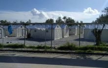 Ein Flüchtlingslager auf der griechischen Insel Lesbos. Foto: needpix