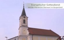 Pfarrerinnen und Pfarrer aus dem Burgenland gestalten die Gottesdienste in Oberwart abwechselnd. Foto: YouTube/Evangnet Oberwart