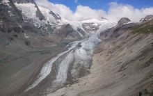Eine der Folgen des Klimawandels: Schmelzende Gletscher, wie hier die Pasterze am Großglockner. Foto: wikimedia/Manuel Wutte/cc by sa 3.0