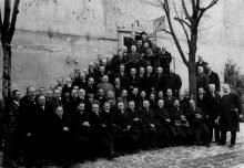 Eines von derzeit 670 Bildzeugnissen: Ein Gruppenbild von evangeischen Pfarrern in Wien rund um das Jahr 1930. Foto: Willinger/Archiv der Evangelischen Kirche in Österreich