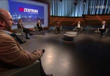 Körtner diskutierte mit Bundesminister Rudolf Anschober und Fachleuten in der ORF-Sendung "Im Zentrum". Foto: ORF/Screenshot