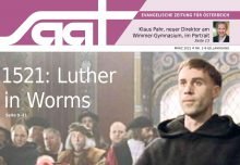 Die SAAT rollt Luthers historische Weigerung, seine Thesen zu widerrufen, noch einmal neu auf. Foto: epv/Cover