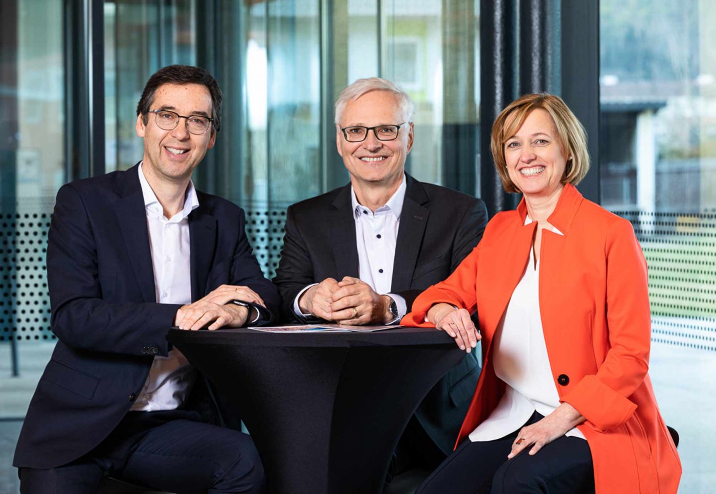 Das neue Vorstandsteam: Robert Schütz, Rainer Wettreck, Daniela Palk (v.l.). Foto: Martin Eder