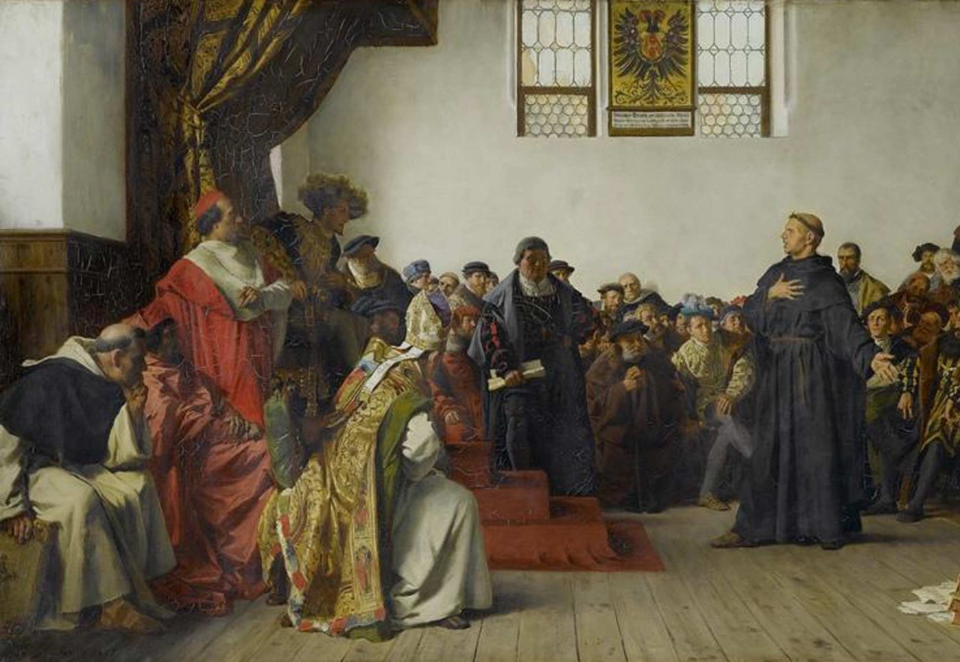 Erst die Aufklärung habe Luthers Entscheidung für die Gewissensfreiheit im modernen Sinne umgedeutet, so der Theologe Christian Danz. Foto: wikimedia