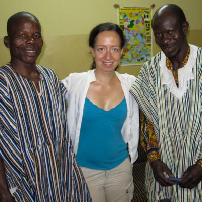 Susanne Klein im Adumasa Link Gäste Haus in Kumasi/Ghana (Foto: Privat)