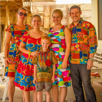 Familie Lintner in Ghana 2015