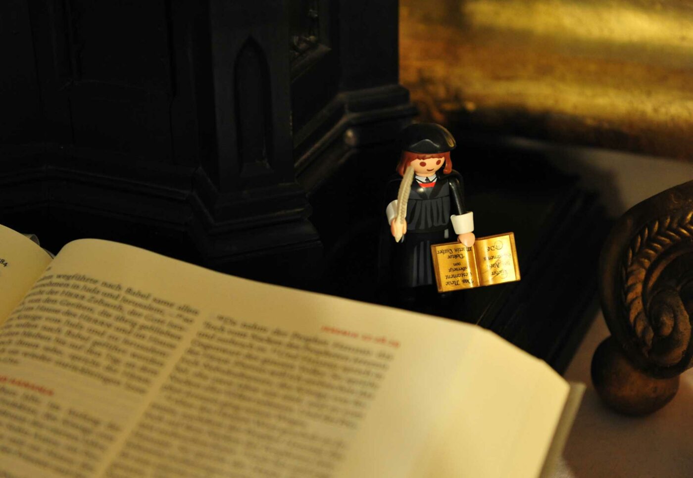 "Luther wollte nie eine neue Kirche gründen, dennoch veränderten seine Gedanken die damalige Welt." Foto: epd/Uschmann