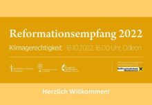 Der Reformationsempfang 2022 kann ab 16 Uhr live auf dem YouTube-Kanal der Evangelischen Kirche in Österreich mitverfolgt werden. Grafik: YouTube-Kanal der EKOE/Screenshot