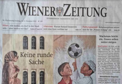 Vertreter der Religionsgemeinschaften appellieren an die Bundesregierung, die traditionsreiche „Wiener Zeitung“ fortzuführen. (Foto: epd/Dasek)