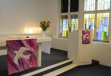 Aus der Messiaskapelle im 9. Wiener Bezirk wird am Pfingstmontag, 29. Mai, der Gottesdienst im Fernsehen und Radio übertragen. (Foto: epd/Uschmann)