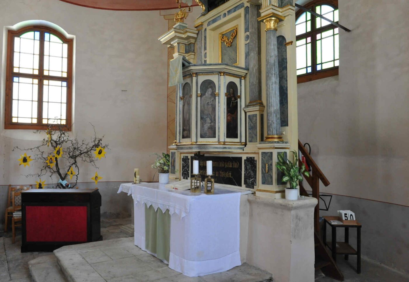 Die evangelische Kirche in Tschöran blickt auf eine lange Geschichte zurück. (Foto: epd/Uschmann)