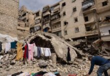 Aleppo im Nordwesten Syriens zählt zu den am schlimmsten betroffenen Erdbebengebieten. (Foto: Håvard Bjelland/NCA)