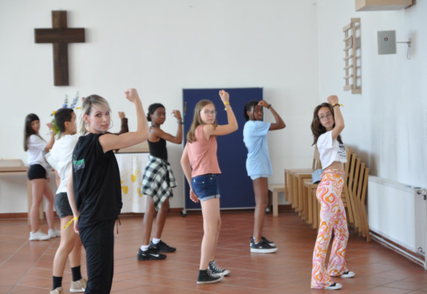 Auch HipHop-Tanz ist ein Teil des „Unique is for Everyone”-Programms für Mädchen und junge Frauen. (Foto: Tabitha Siobhan Olberg-Keider)