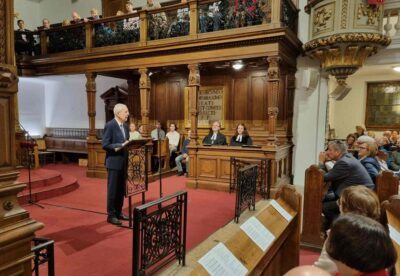 Ins Zentrum seiner Ansprache am Reformationstag stellte Bundespräsident Alexander Van der Bellen die Bergpredigt. (Foto: epd/T.Dasek)