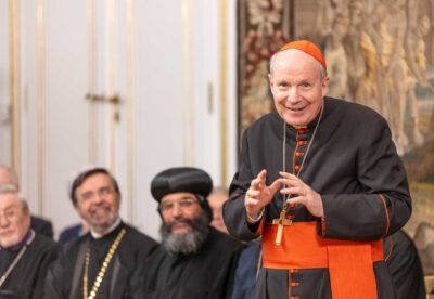 Beim traditionellen Ökumenischen Empfang rief Kardinal Christoph Schönborn dazu auf, das Verbindende vor das Trennende zu stellen. (Foto: Erzdiözese Wien/Stephan Schönlaub)