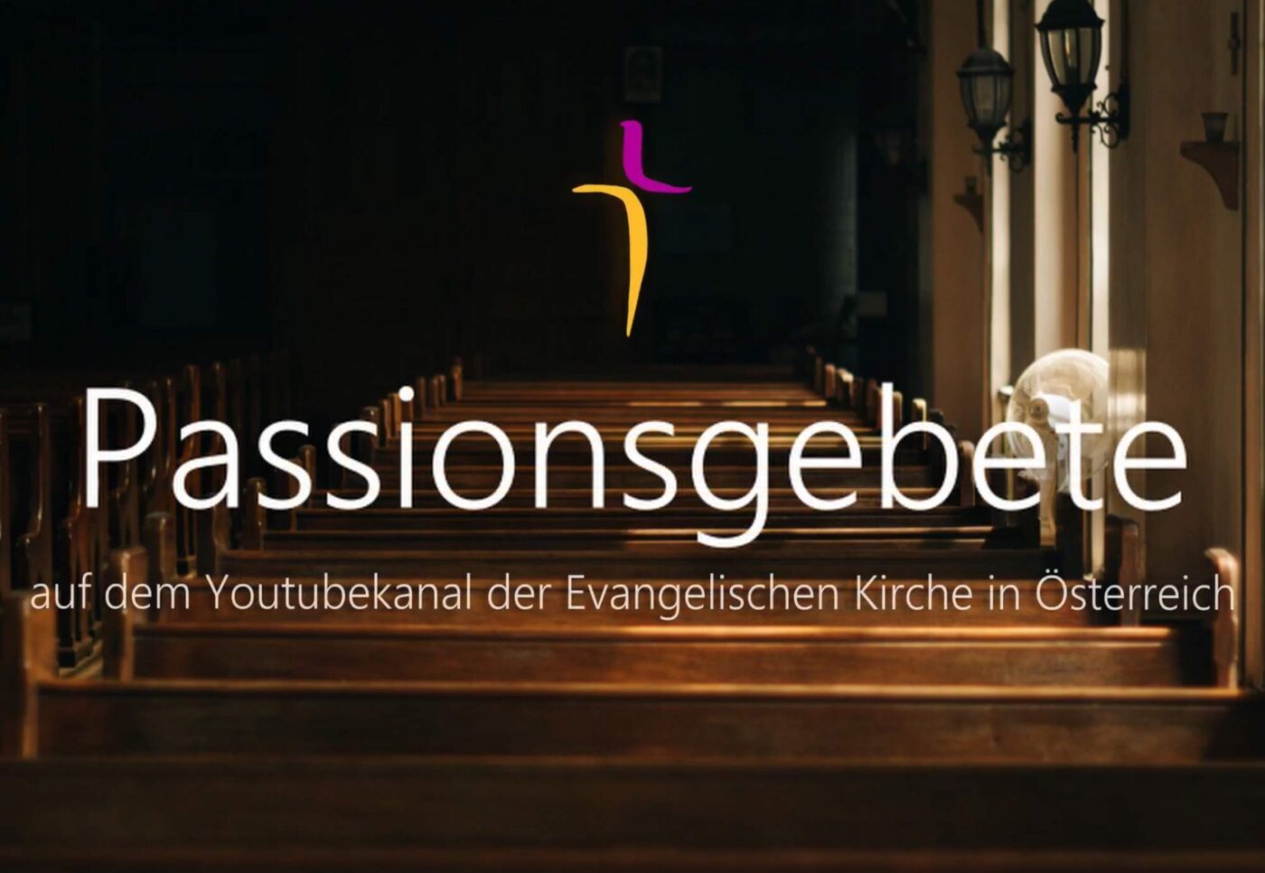 Vom Aschermittwoch bis zum Karfreitag sind die Fastenvideos und Passionsgebete zu sehen, abgeschlossen wird die Reihe mit einem Ostergebet. (Screenshot: epd)