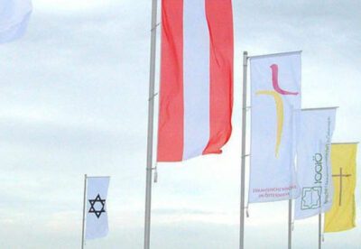 Der durch das Zerreißen der jüdischen Fahne gesetzte antisemitische Akt sei „ein Zeichen gegen den friedvollen Umgang miteinander, den wir in Wien schon lange pflegen“, heißt es in einer gemeinsamen Stellungnahme des „Campus der Religionen“. (Foto: kathbild.at/Rupprecht)