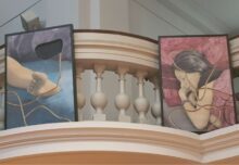 Bis zum Karfreitag ist in der Lutherischen Stadtkirche Wien die Ausstellung „Schmerzporträts“ zu sehen. (Foto: epd / M. Link)
