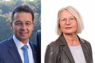 Michael Axmann in der Steiermark sowie Renate Bauinger in Oberösterreich wurden für das Amt des Superintendentialkurators bzw. der Superintendentialkuratorin wiedergewählt. (Fotos: privat)