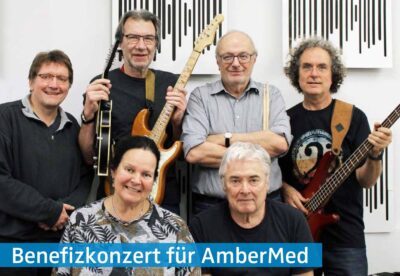 Auch beim diesjährigen Benefizkonzert im Wiener Albert Schweitzer Haus spielt „Kreuzweh“ wieder für den guten Zweck. (Foto/Grafik: Diakonie)