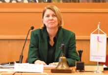 Im Dezember 2023 wurde Ingrid Monjencs zur Synodenpräsidentin der Evangelischen Kirche A.B. gewählt. (Foto: epd/Uschmann)