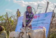 Die am stärksten von Armut betroffenen Familien werden durch die Vergabe von Ziegen unterstützt. Foto: Sitota Bekelcha Roba, Swiss Church Aid (HEKS-EPER)